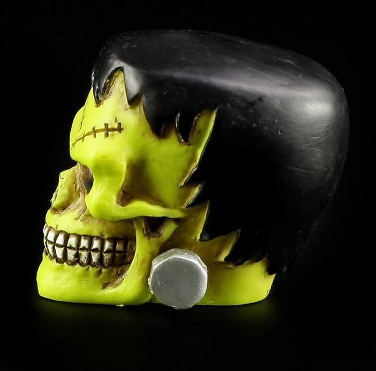 Totenkopf Schaltknauf - Frankensteins Monster 5 Totenkopf Schaltknauf - Frankensteins Monster – Bild 3