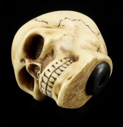 Totenkopf Schaltknauf - Knochenfarben -Statuen Modell Verkauf 10870 7 skull gear knob 7 1280x1280