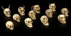 Kleine Totenköpfe - 12er Set