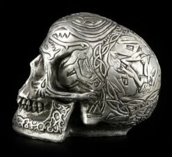 Totenkopf - Keltisch Silberfarben 13 Totenkopf - Keltisch Silberfarben -Statuen Modell Verkauf 11530 3 celtic skull 3 1280x1280