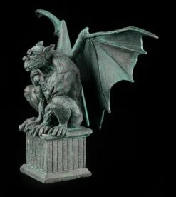 Gargoyle Figur - Magus Sitzt Auf Sockel -Statuen Modell Verkauf 11533 2 gargoyle figur 2 1280x1280