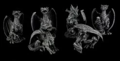 Kleine Drachen Figuren - 6er Set -Statuen Modell Verkauf 11648 3 drachen figuren 3 1280x1280
