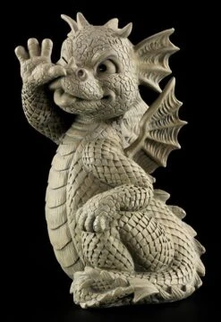 Garten Figur - Drache Frechdachs