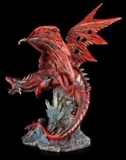 Große Rote Drachen Figur - Red Fury -Statuen Modell Verkauf 12346 2 dragon figurine 2 1280x1280