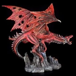 Große Rote Drachen Figur - Red Fury -Statuen Modell Verkauf 12346 4 dragon figurine 4 1280x1280