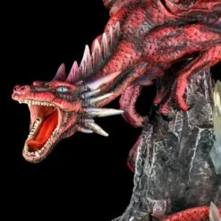 Große Rote Drachen Figur - Red Fury -Statuen Modell Verkauf 12346 8 dragon figurine 8 1280x1280