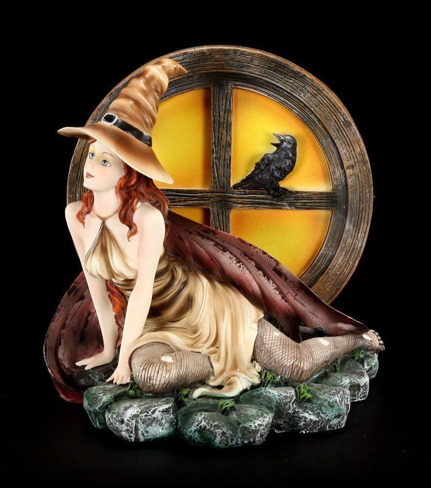 Hexen Figur - Alanta Mit Rabe Corvus 4 Hexen Figur - Alanta Mit Rabe Corvus – Bild 2