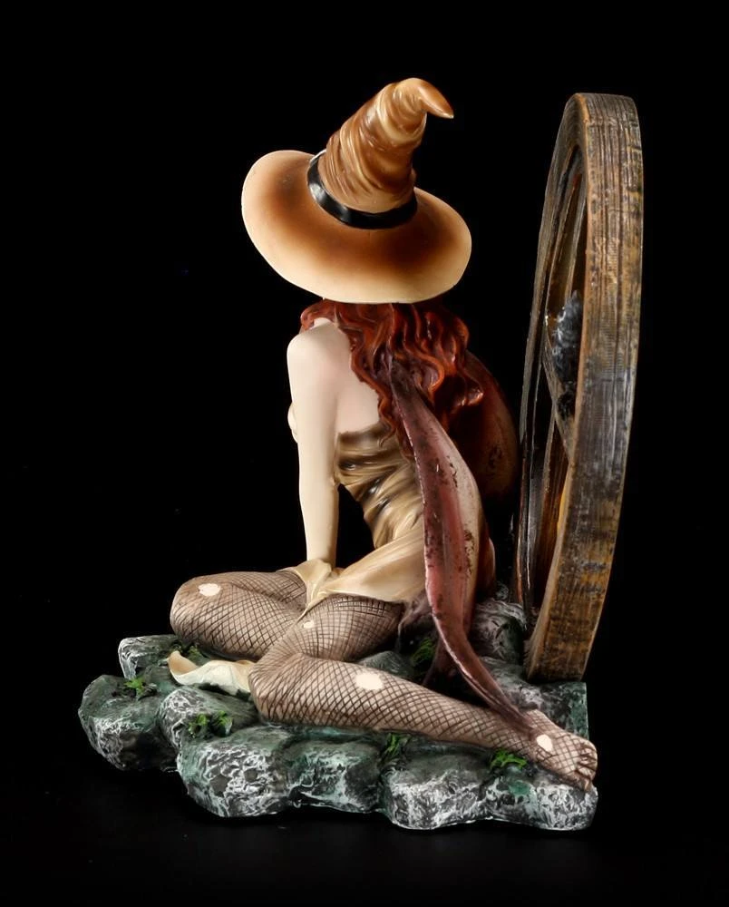 Hexen Figur - Alanta Mit Rabe Corvus 6 Hexen Figur - Alanta Mit Rabe Corvus – Bild 4