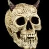 Tribal Totenkopf - Teufel-Schädel Mit Hörnern -Statuen Modell Verkauf 2267 0 teufel schaedel 1280x1280