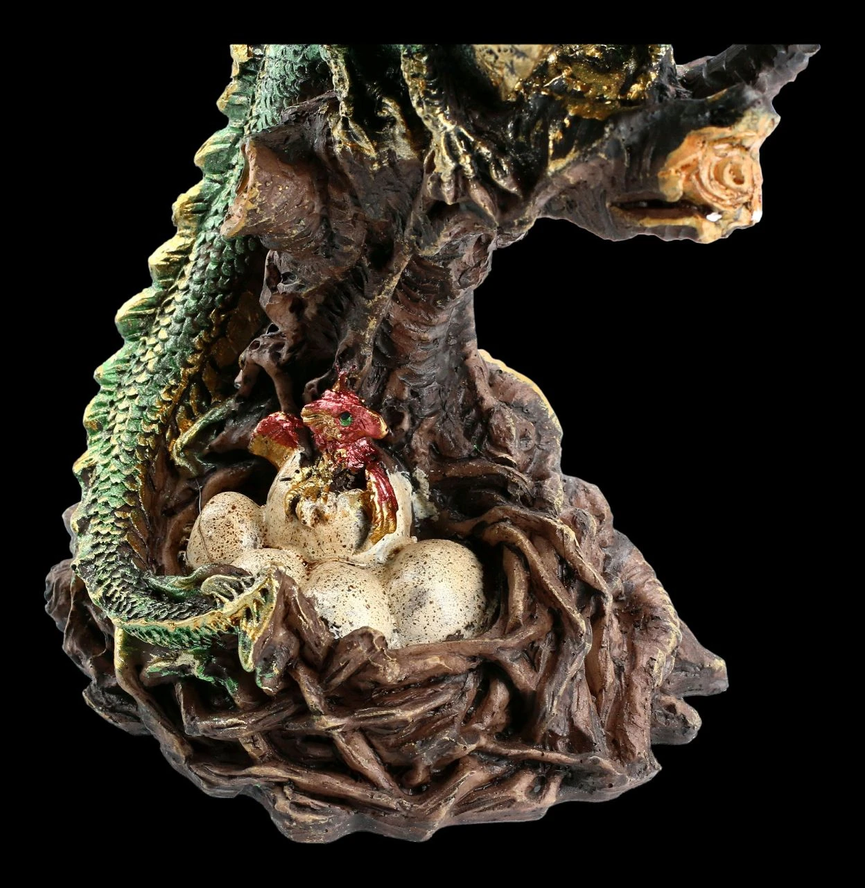 Drachenfiguren Set - Mutterliebe Bunt 7 Drachenfiguren Set - Mutterliebe Bunt – Bild 5