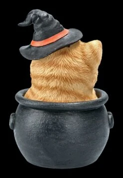 Tabby Hexen-Katze In Kessel -Statuen Modell Verkauf 2D AMI 138003 Tabby Hexen Katze in Kessel 59vNiBG6akUOVN 1280x1280