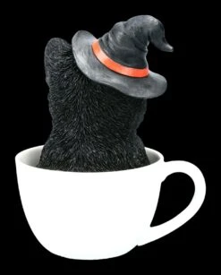 Schwarze Hexen-Katze In Tasse -Statuen Modell Verkauf 2D AMI 13802 Schwarze Hexen Katze in Tasse 7C662ZxKh44xCu 1280x1280
