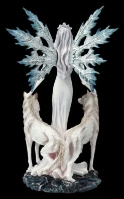 Elfen Figur - Maylea Mit Weißen Wölfen 13 Elfen Figur - Maylea Mit Weißen Wölfen -Statuen Modell Verkauf 2D Ersatzbilder FS18184 3 1280x1280