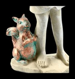 Elfen Figur - Waldelfe Mit Eichhörnchen -Statuen Modell Verkauf 2D FA 39750 Elfen Figur Waldelfe mit Eichhoernchen 10 1280x1280