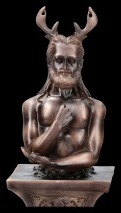 Büste - Gehörnter Gott Cernunnos -Statuen Modell Verkauf 2D FS12177 Bueste Gehoernter Gott Cernunnos 2 1280x1280
