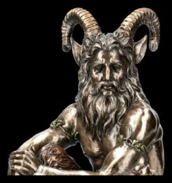 Pan Figur - Auf Stein Sitzend Mit Pan Flöte -Statuen Modell Verkauf 2D FS12733 Pan Figur Auf Stein sitzend mit Pan Floete 3 1280x1280