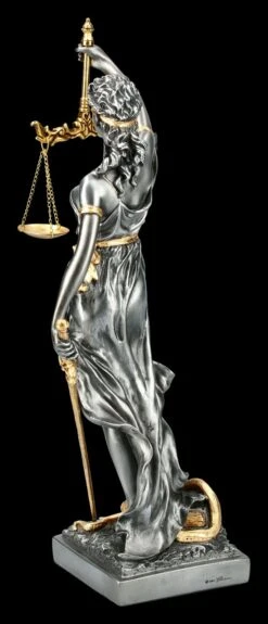 Mittlere Justitia Figur - Göttin Der Gerechtigkeit - Silber Gold -Statuen Modell Verkauf 2D FS13452 Mittlere Justitia Figur Goettin der Gerechtigkeit silber gold 5 1280x1280