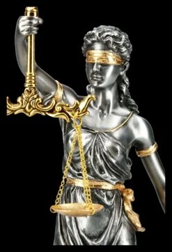 Mittlere Justitia Figur - Göttin Der Gerechtigkeit - Silber Gold -Statuen Modell Verkauf 2D FS13452 Mittlere Justitia Figur Goettin der Gerechtigkeit silber gold 7 1280x1280