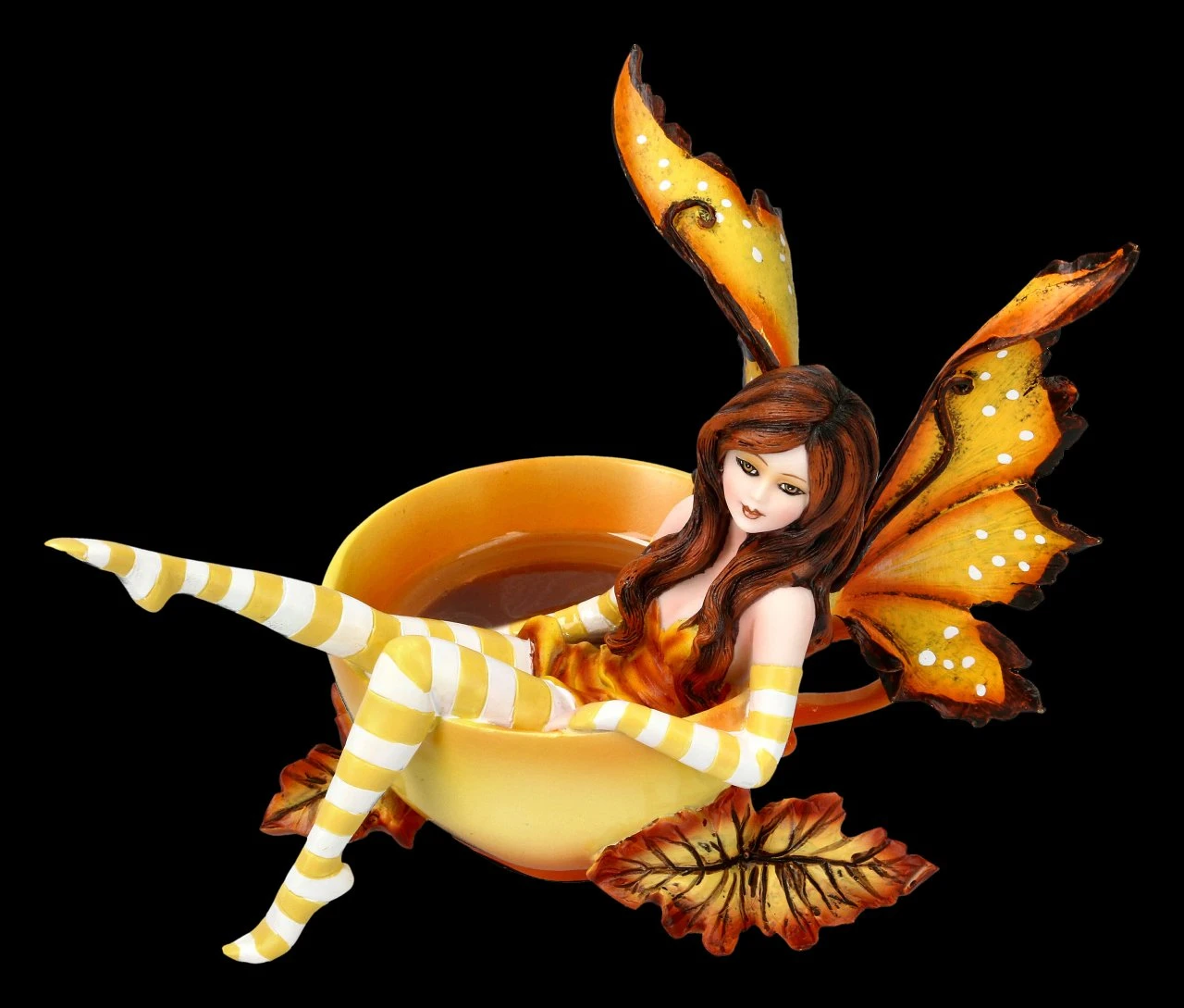 Elfen Figur In Tasse - Cup Fairy Autumn 7 Elfen Figur In Tasse - Cup Fairy Autumn – Bild 5