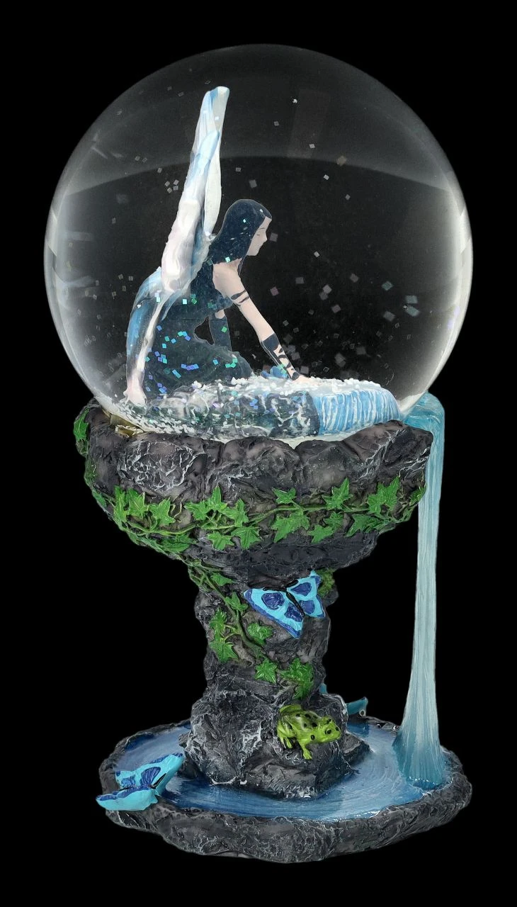 Elfen Schneekugel - Immortal Flight By Anne Stokes 8 Elfen Schneekugel - Immortal Flight By Anne Stokes – Bild 6