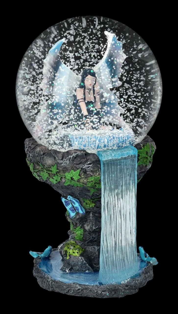 Elfen Schneekugel - Immortal Flight By Anne Stokes 5 Elfen Schneekugel - Immortal Flight By Anne Stokes – Bild 3