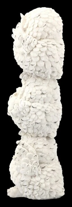 Drei Weise Eulen Figuren Als Totem -Statuen Modell Verkauf 2D FS20473 Weise Eulen Totem Figur 6 1280x1280