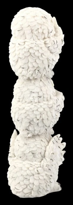 Drei Weise Eulen Figuren Als Totem -Statuen Modell Verkauf 2D FS20473 Weise Eulen Totem Figur 7 1280x1280