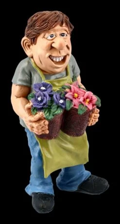 Funny Jobs Figur - Gärtner Mit Blumen -Statuen Modell Verkauf 2D FS20494 Funny Jobs Figur Gaertner mit Blumen 2 1280x1280