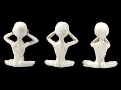 Alien Figuren - Nichts Böses -Statuen Modell Verkauf 2D FS20674 Alien Figuren Nichts Boeses 6 1280x1280