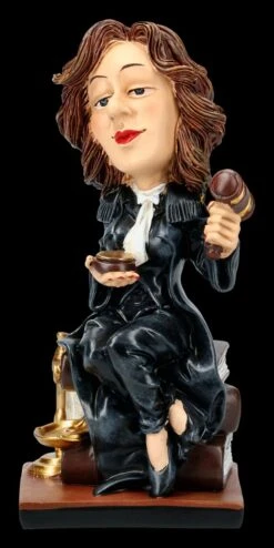 Funny Job Figur - Richterin Mit Hammer 11 Funny Job Figur - Richterin Mit Hammer -Statuen Modell Verkauf 2D FS21765 Funny Job Figur Richterin mit Hammer 1 1280x1280