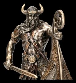 Wikinger Figur - Halvor Mit Gehörntem Helm -Statuen Modell Verkauf 2D FS21781 Wikinger Figur Halvor mit gehoerntem Helm 3 1280x1280