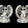 Kleine Grabengel Figuren Mit Kreuz - 2er Set 1 Kleine Grabengel Figuren Mit Kreuz - 2er Set -Statuen Modell Verkauf 2D FS21820 Kleine Engel Figuren im Fluegel Set 2 1280x1280