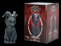 NEMESIS NOW Okkulte Katzenfigur Mit Hörnern - Pawzuph -Statuen Modell Verkauf 2D FS21849 Okkulte Katzenfigur mit Hoernern Pawzuph 2 1280x1280