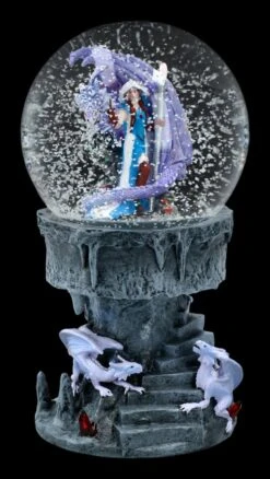 Schneekugel Drache - Dragon Mage