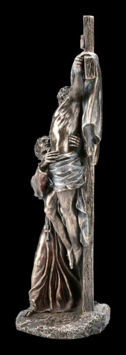 Jesus Figur Am Kreuz Mit Heiligem Franziskus -Statuen Modell Verkauf 2D FS22280 Jesus Figur am Kreuz mit Heiligem Franziskus 5 1280x1280