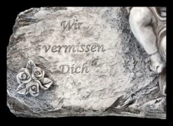 Grabengel Figur Grau - Wir Vermissen Dich -Statuen Modell Verkauf 2D FS22615 Grabengel 7 1280x1280