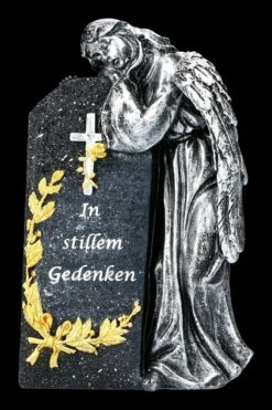 Grabengel Figur Silberfarben - In Stillem Gedenken 10 Grabengel Figur Silberfarben - In Stillem Gedenken -Statuen Modell Verkauf 2D FS22623 Grabengel 1 1280x1280