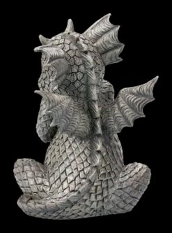 Gartenfigur - Drache Lacht Sich Ins Fäustchen Klein -Statuen Modell Verkauf 2D FS22671 Gartenfigur Drache lacht sich ins Faeustchen klein 3 1280x1280