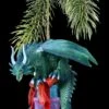 Christbaumschmuck - Weihnachts-Drache Mit Geschenken