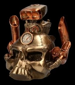 Steampunk Totenkopf - Petrol Head -Statuen Modell Verkauf 2D FS22738 Steampunk Totenkopf Petrol Head 6 1280x1280