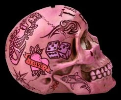 NEMESIS NOW Totenkopf - Tattoo Spardose - Pink 16 NEMESIS NOW Totenkopf - Tattoo Spardose - Pink -Statuen Modell Verkauf 2D FS22765 Totenkopf Tattoo Spardose pink 5 1280x1280