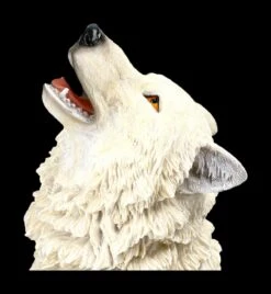 Wolf Figur Groß - Weiß Heulend 16 Wolf Figur Groß - Weiß Heulend -Statuen Modell Verkauf 2D FS22820 Wolf Figur gross weiss heulend 13 1280x1280