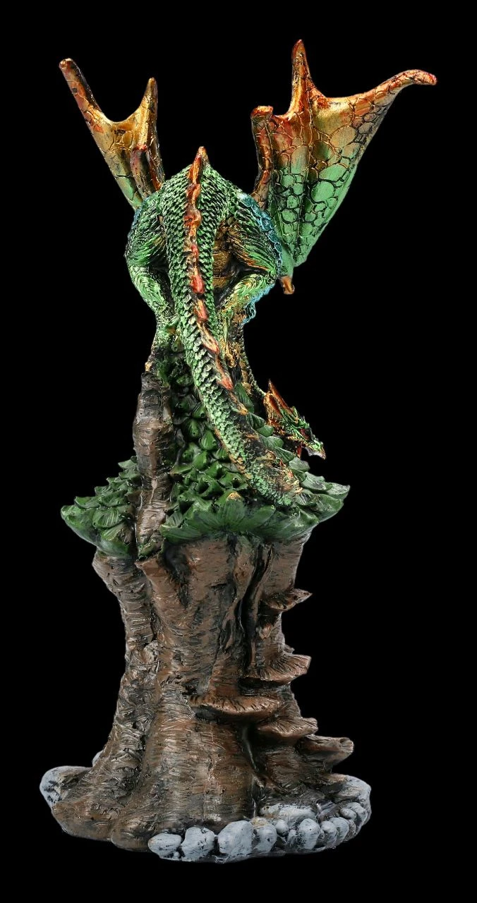 Drachen Figur Auf Baumhaus Mit LED - Grüner Mythos 9 Drachen Figur Auf Baumhaus Mit LED - Grüner Mythos – Bild 7