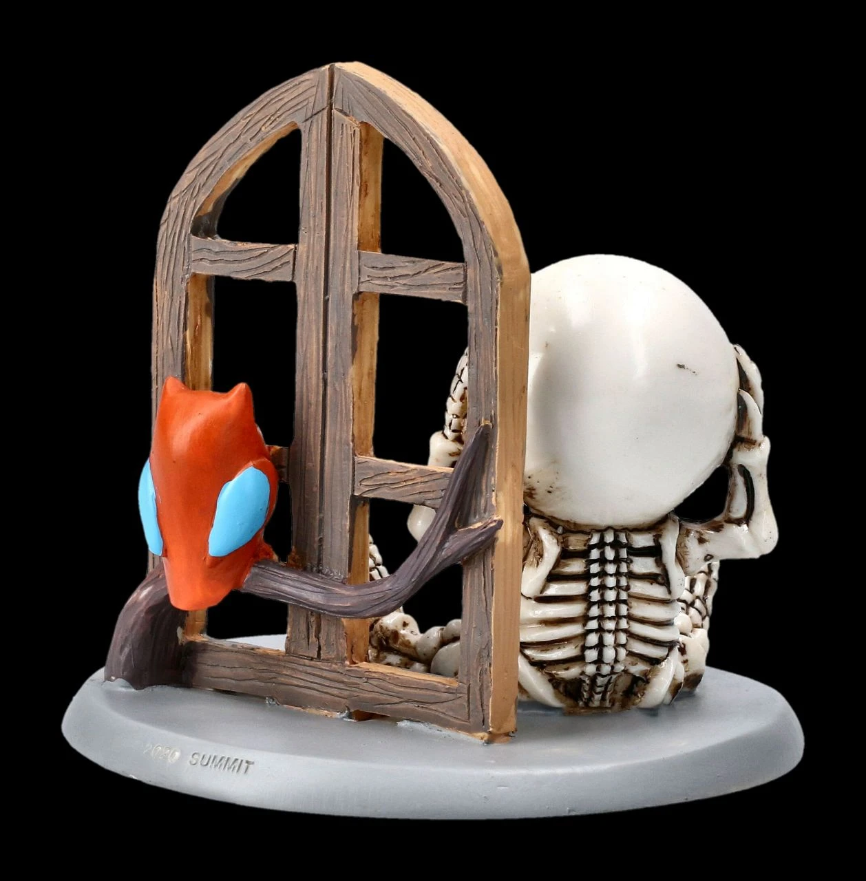 Skelett Figur - Lucky Hört Eule 7 Skelett Figur - Lucky Hört Eule – Bild 5