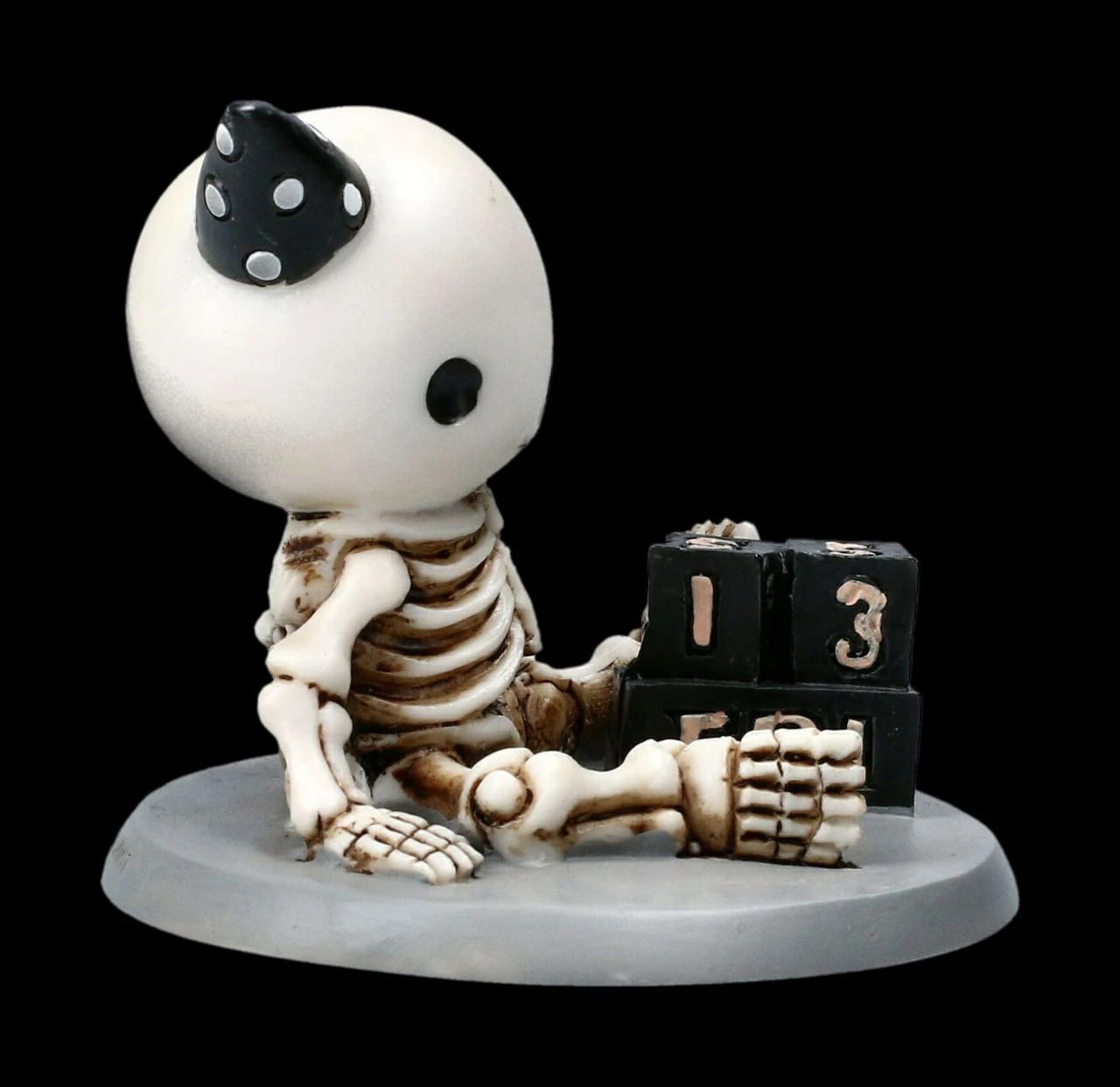 Skelett Figur - Lucky Hat Geburstag 4 Skelett Figur - Lucky Hat Geburstag – Bild 2