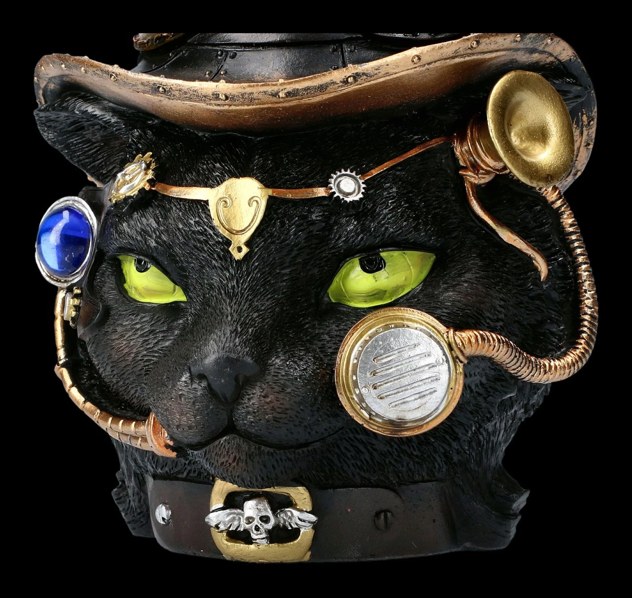Katzen Figur - Steampunk Felius Mogg 9 Katzen Figur - Steampunk Felius Mogg – Bild 7