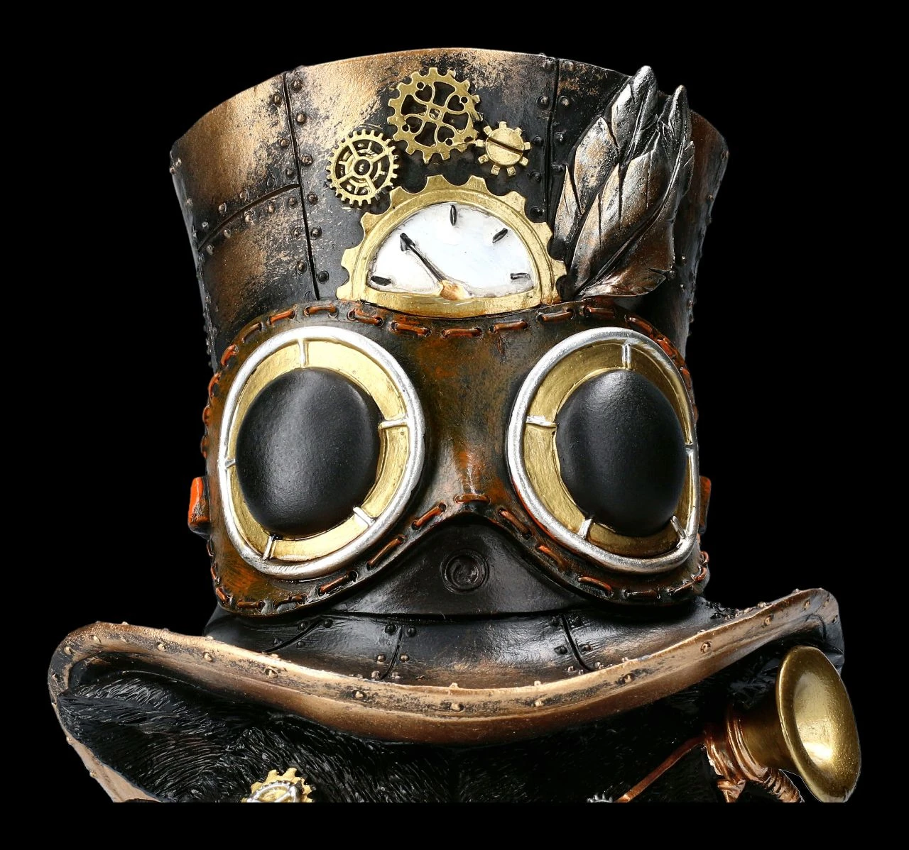 Katzen Figur - Steampunk Felius Mogg 10 Katzen Figur - Steampunk Felius Mogg – Bild 8