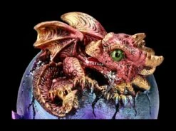 Drachen Figur Rot Schlüpft - Crimson Hatchling Glow -Statuen Modell Verkauf 2D FS22907 Drachenfigur rot schlupft Crimson Hatchling Glow LED 11 1280x1280