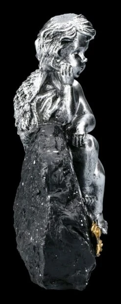 Grabengel Figur Silberfarben - Wir Vermissen Dich 13 Grabengel Figur Silberfarben - Wir Vermissen Dich -Statuen Modell Verkauf 2D FS23003 Grabengel Figur silberfarben Wir vermissen Dich 5 1280x1280