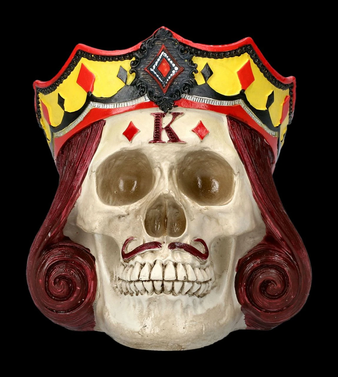 Totenköpfe 4er Set - Poker Könige 11 Totenköpfe 4er Set - Poker Könige – Bild 9